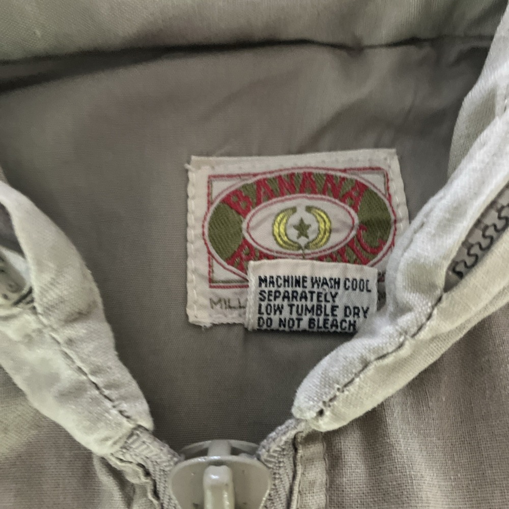 Banana Republic Safari Vintage 80s Utility Vest Travel, Fishing, Hunting Medium - Picture 6 of 7
